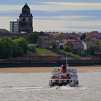 Buy canvas prints of Royal Iris Mersey Ferry by David Chennell