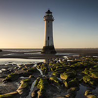 Buy canvas prints of New Brighton Lighthouse   by David Chennell