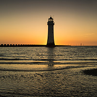 Buy canvas prints of New Brighton Lighthouse    by David Chennell