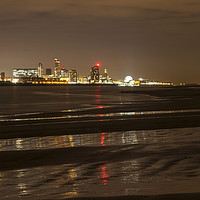 Buy canvas prints of Majestic Liverpool Cityscape  by David Chennell