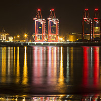 Buy canvas prints of Liverpool Docks  by David Chennell