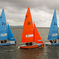 Buy canvas prints of Synchronised Sailing by David Chennell