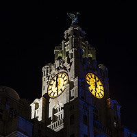 Buy canvas prints of Royal Liver Building by David Chennell