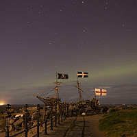 Buy canvas prints of Pirate Ship Aurora by David Chennell