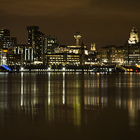 Buy canvas prints of Liverpool Waterfront    by David Chennell