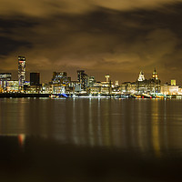 Buy canvas prints of Liverpool Waterfront     by David Chennell