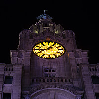 Buy canvas prints of Royal Liver Building  by David Chennell