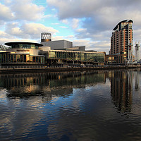Buy canvas prints of Salford Quays  by David Chennell