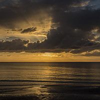 Buy canvas prints of Fylde Coast Sunset by David Chennell
