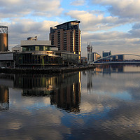 Buy canvas prints of Salford Quays    by David Chennell