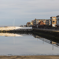 Buy canvas prints of West Kirby Marine Lake     by David Chennell