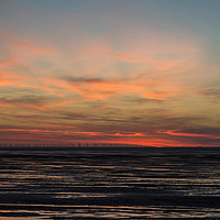 Buy canvas prints of Hoylake Afterglow  by David Chennell