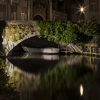 Buy canvas prints of Bruges Canals by David Chennell