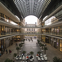 Buy canvas prints of Mall Of Berlin by David Chennell