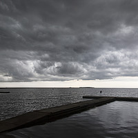 Buy canvas prints of Wirral Storm by David Chennell