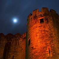Buy canvas prints of Conwy Castle by David Chennell