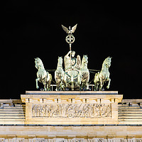 Buy canvas prints of Brandenburg Gate   by David Chennell