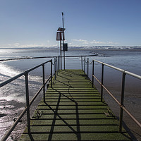 Buy canvas prints of West Kirby Jetty by David Chennell