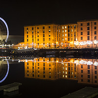 Buy canvas prints of Albert Dock  by David Chennell