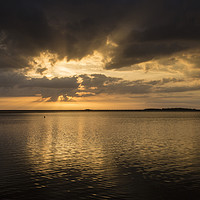 Buy canvas prints of West Kirby Sunset    by David Chennell