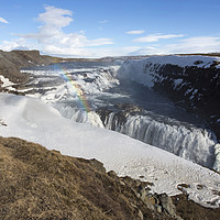 Buy canvas prints of Gullfoss by David Chennell