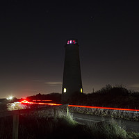 Buy canvas prints of Leasowe Lighthouse  by David Chennell