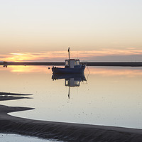 Buy canvas prints of Meols Reflection by David Chennell