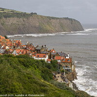 Buy canvas prints of Robin Hoods Bay by David Chennell