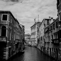 Buy canvas prints of  Venice Canal by Steve Chandler
