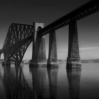 Buy canvas prints of  Forth Bridge, South Queensferry by Steve Chandler