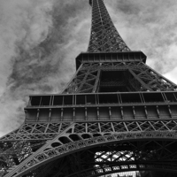 Buy canvas prints of  Eiffel Tower by Steve Chandler