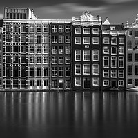 Buy canvas prints of Canal Houses in Amsterdam by Vladimir Korolkov