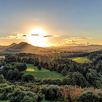 Buy canvas prints of Scott's View at Sunset by Miles Gray