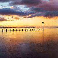 Buy canvas prints of Portobello at Sunset by Miles Gray