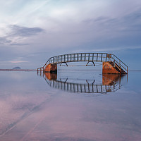 Buy canvas prints of The bridge to nowhere by Miles Gray