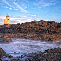Buy canvas prints of Long Exposure at Elie Lighthouse by Miles Gray