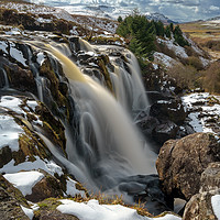 Buy canvas prints of Loup of Fintry on the River Endrick, Stirlingshire by Miles Gray