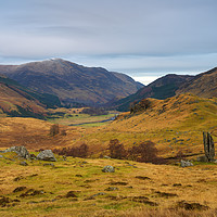 Buy canvas prints of Glen Lyon and the Praying Hands by Miles Gray