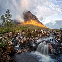Buy canvas prints of The Herdsman of Etive, Glencoe by Miles Gray