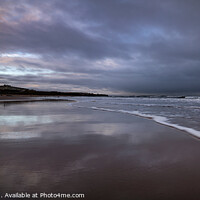 Buy canvas prints of Showers on Longsands Beach by Ray Pritchard