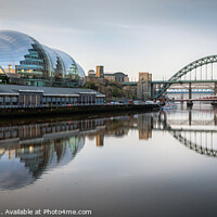 Buy canvas prints of The Sage and the Tyne Bridge by Ray Pritchard