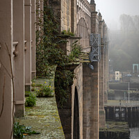 Buy canvas prints of High Level Bridge and Fog by Ray Pritchard