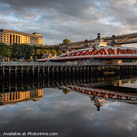 Buy canvas prints of River Tyne Reflections by Ray Pritchard