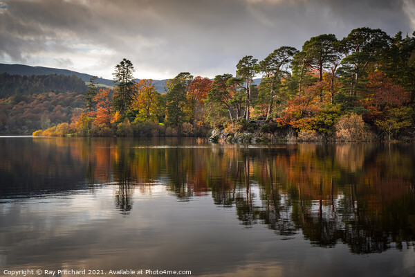 Friars Crag in Autumn Picture Board by Ray Pritchard