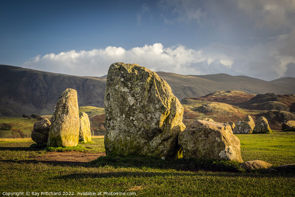 Castlerigg Stones Canvas Print by Ray Pritchard