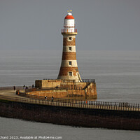 Buy canvas prints of Roker Lighthouse and Pier by Ray Pritchard