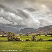 Buy canvas prints of Enigmatic Castlerigg Stone Circle by Ray Pritchard