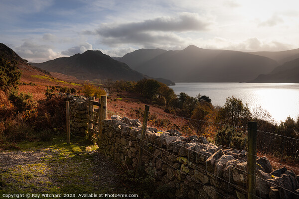 Crummock Water Canvas Print by Ray Pritchard