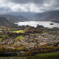 Buy canvas prints of Overlooking Keswick by Ray Pritchard