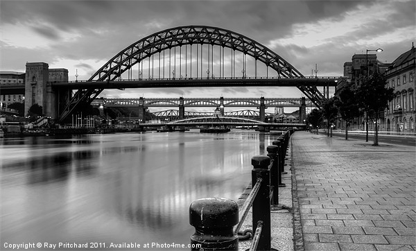 Newcastle Quayside Canvas Print by Ray Pritchard